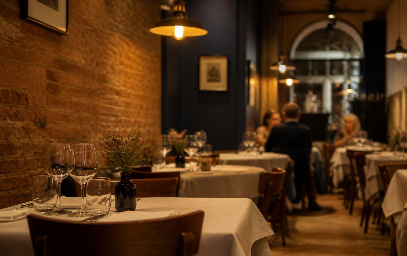 Sala del ristorante Toreto a Codroipo
